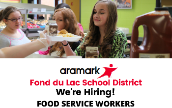 Aramark is hiring food service workers