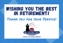 Congratulations Retirees!