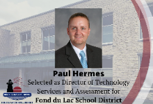 Paul Hermes Selected as Director of Technology Services and Assessment