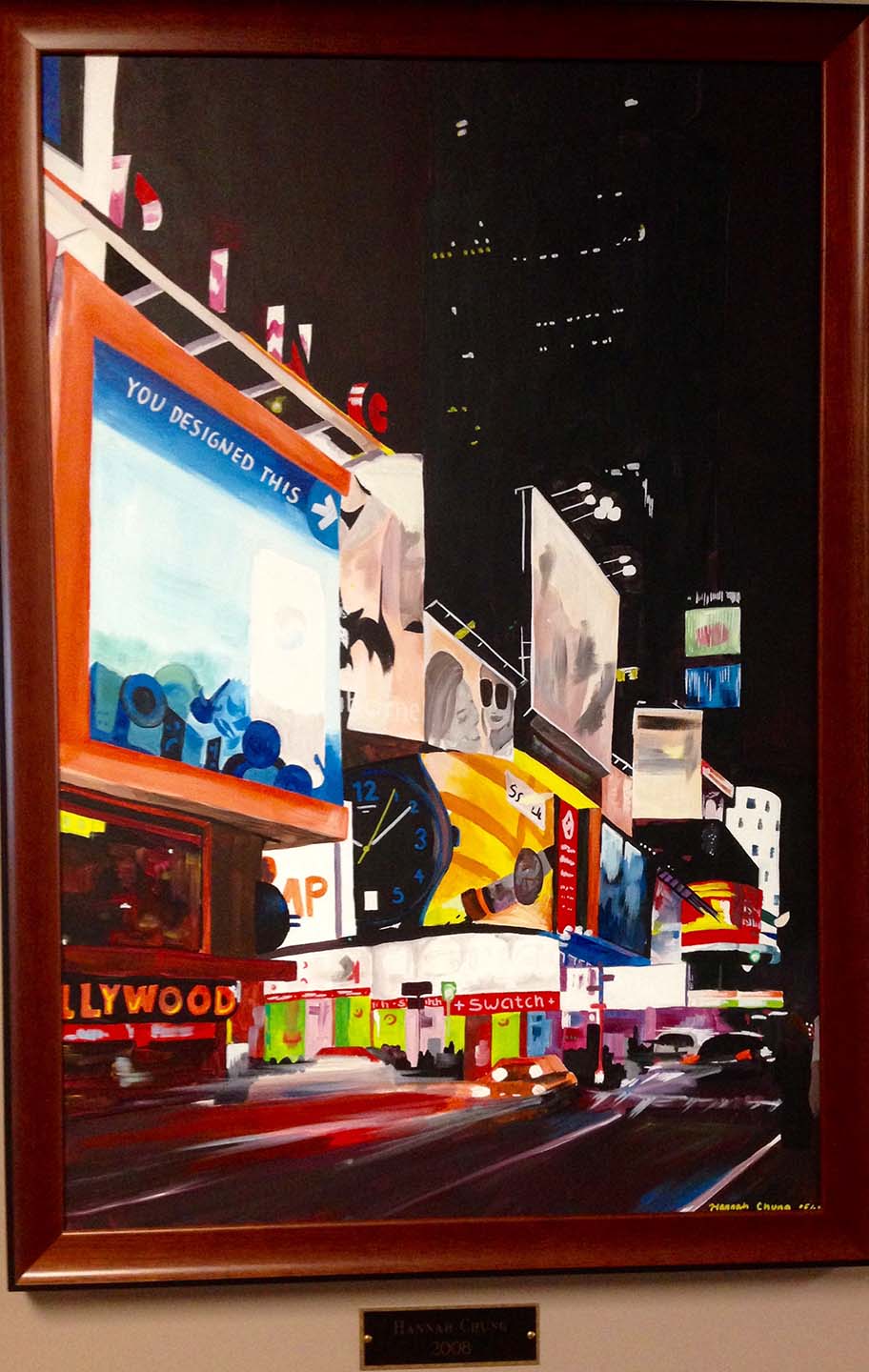 Artwork Times Square Style Storefronts