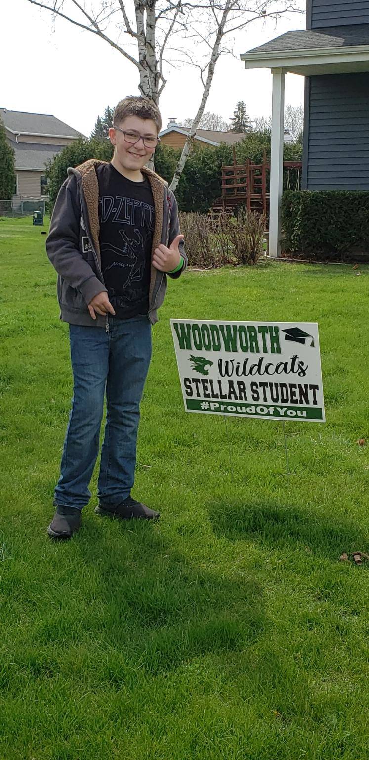 Woodworth Wildcats- Stellar Student