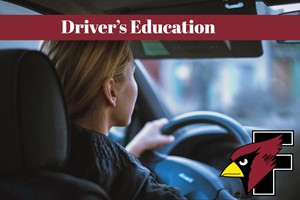 Driver's Education - student driving 