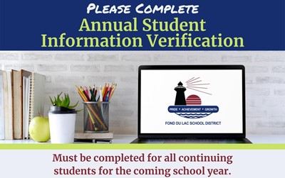 Annual Student Information Verification
